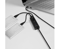 Axagon HUE-S2BL, 4x USB 5Gbps CHARGING hub, micro USB, USB-A 120cm - 1353429 - zdjęcie 6